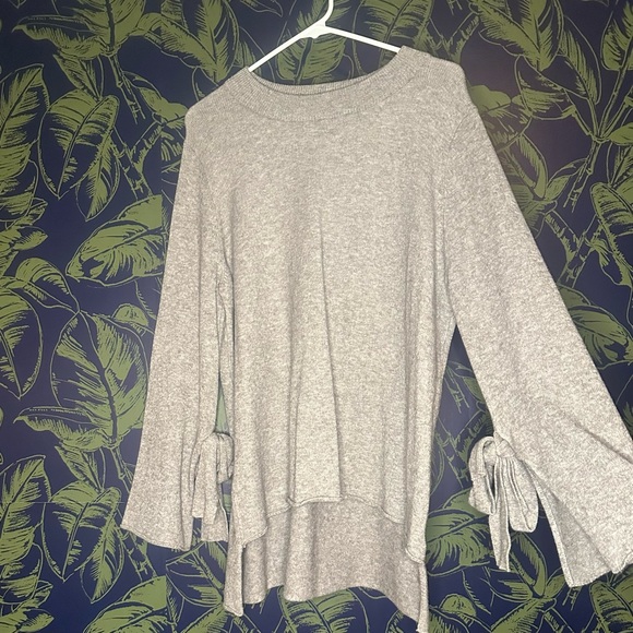 Madewell Tie-Cuff Pullover Sweater - Picture 3 of 5